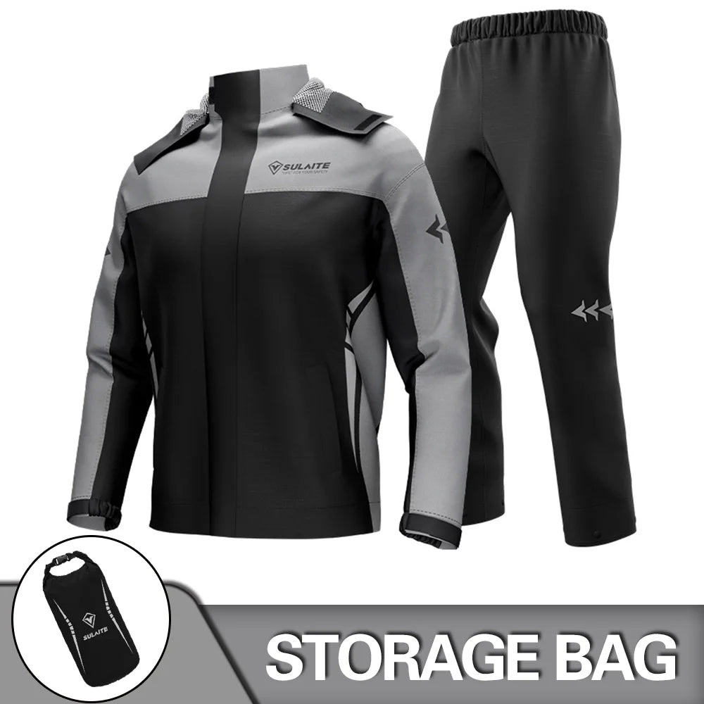 Ensemble Pluie Moto Veste + Pantalon
