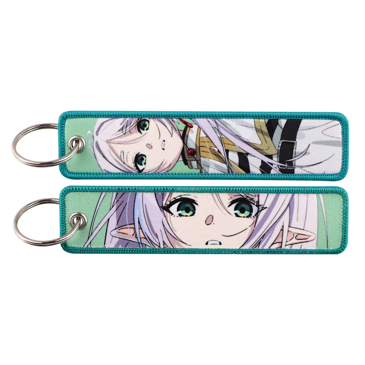 Porte-Clé Brodé Anime Moto