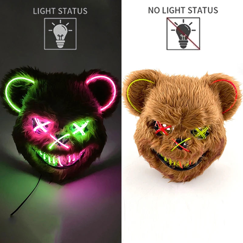 Masque LED Lapin Sanglant Édition Limitée