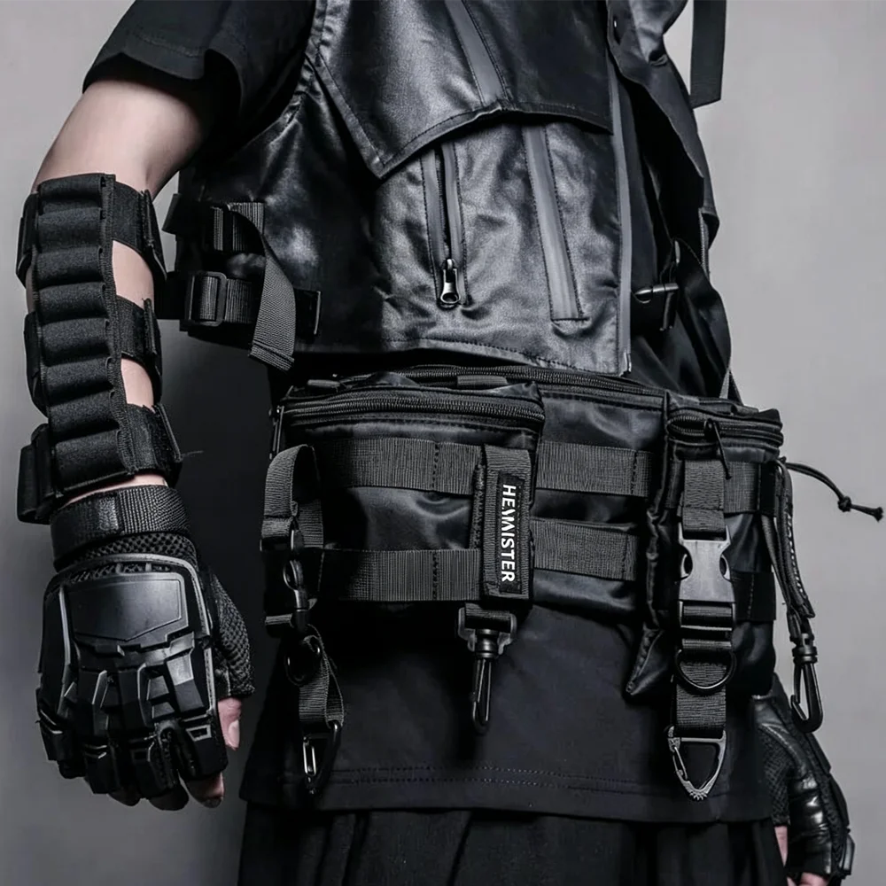 Sacoche Ventrale Tactique Techwear