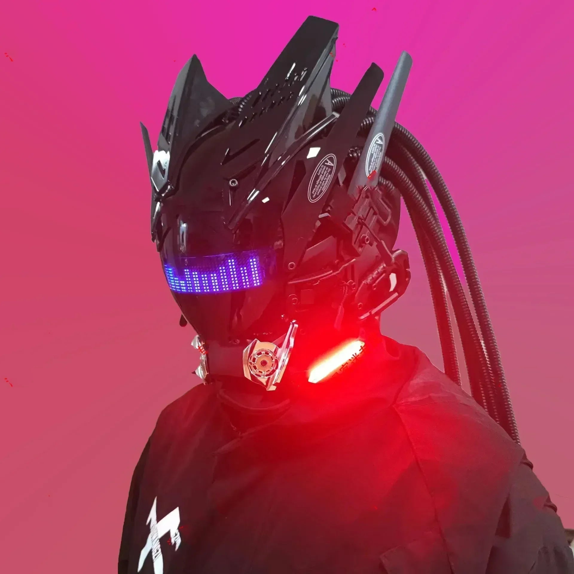 Masque LED Shinobi Samouraï
