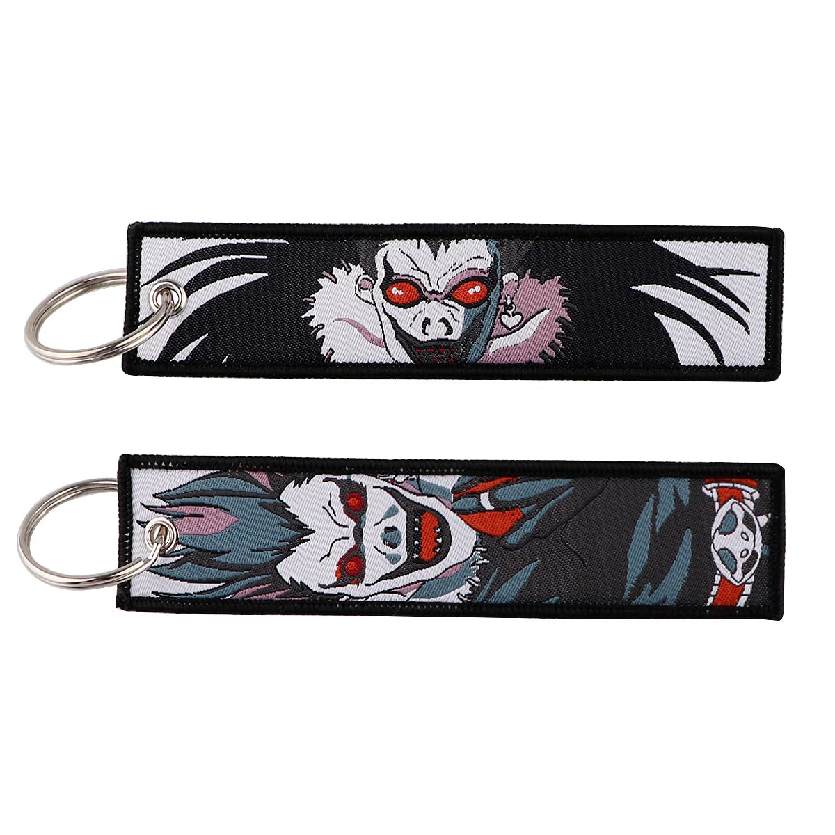 Porte-Clé Brodé Anime Moto