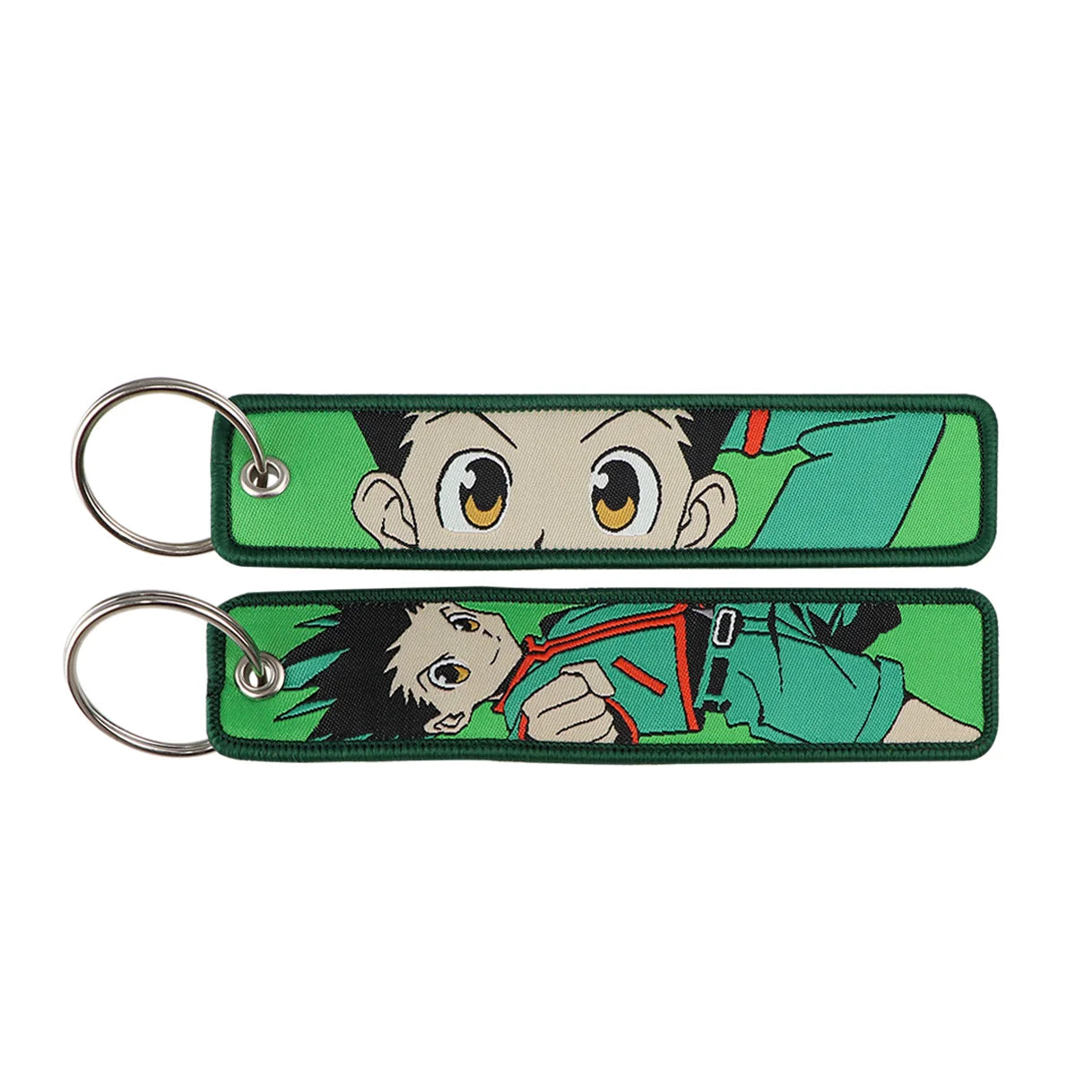 Porte-Clé Brodé Anime Moto