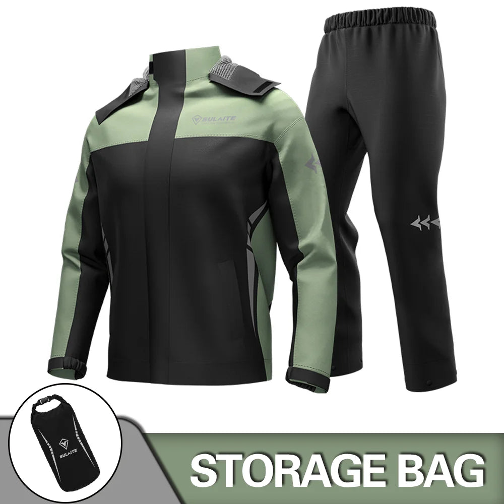 Ensemble Pluie Moto Veste + Pantalon