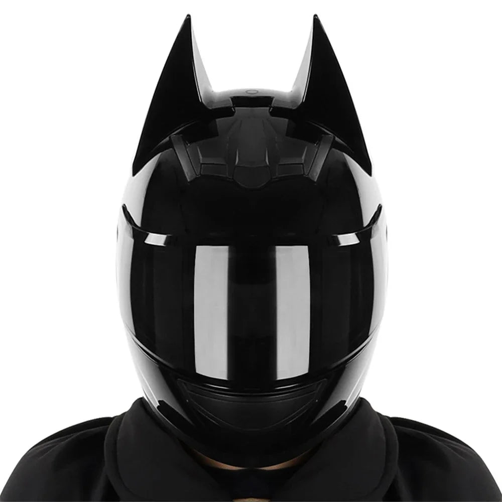 Masque Intégral Style Bat - Cornes Amovibles