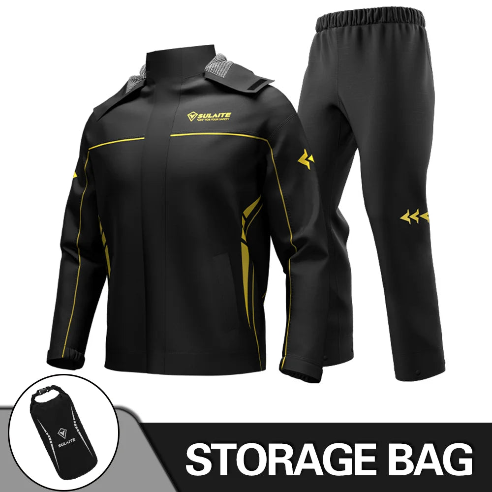 Ensemble Pluie Moto Veste + Pantalon