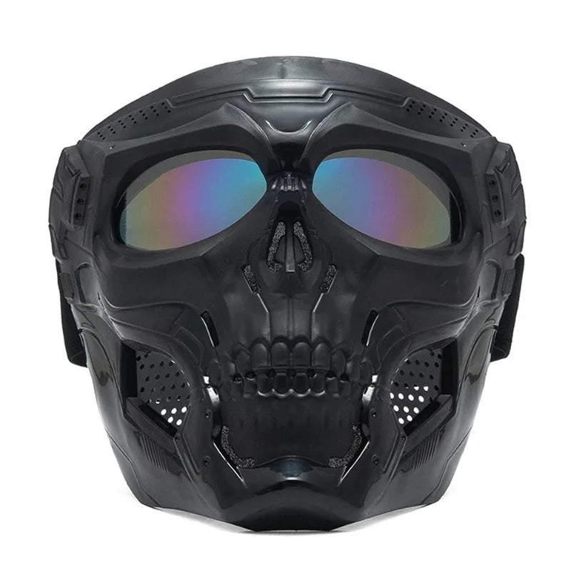 Masque Skull Intégral à Lunettes