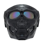 Masque Skull Intégral à Lunettes