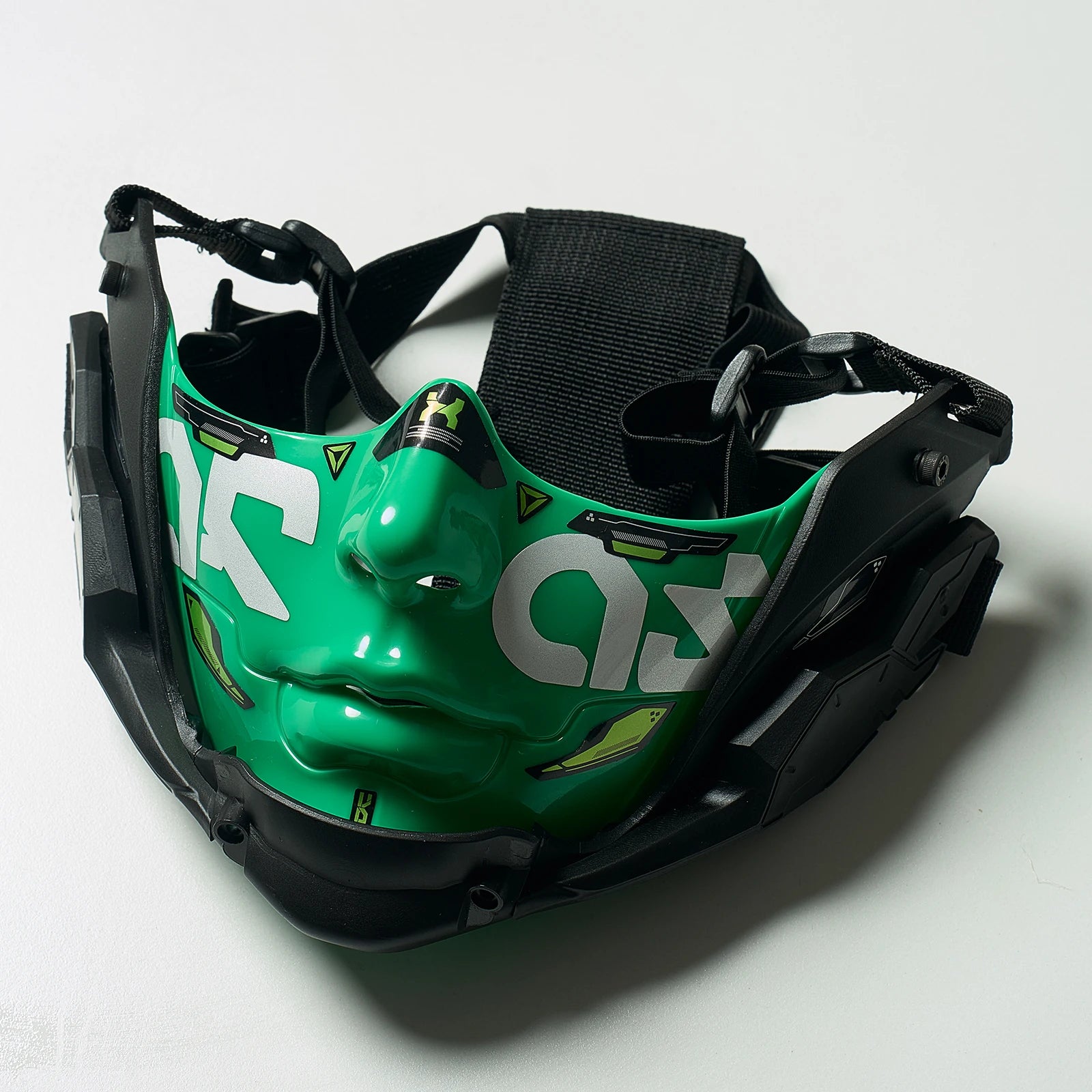 Masque Demi-Visage Mecha Cyberpunk