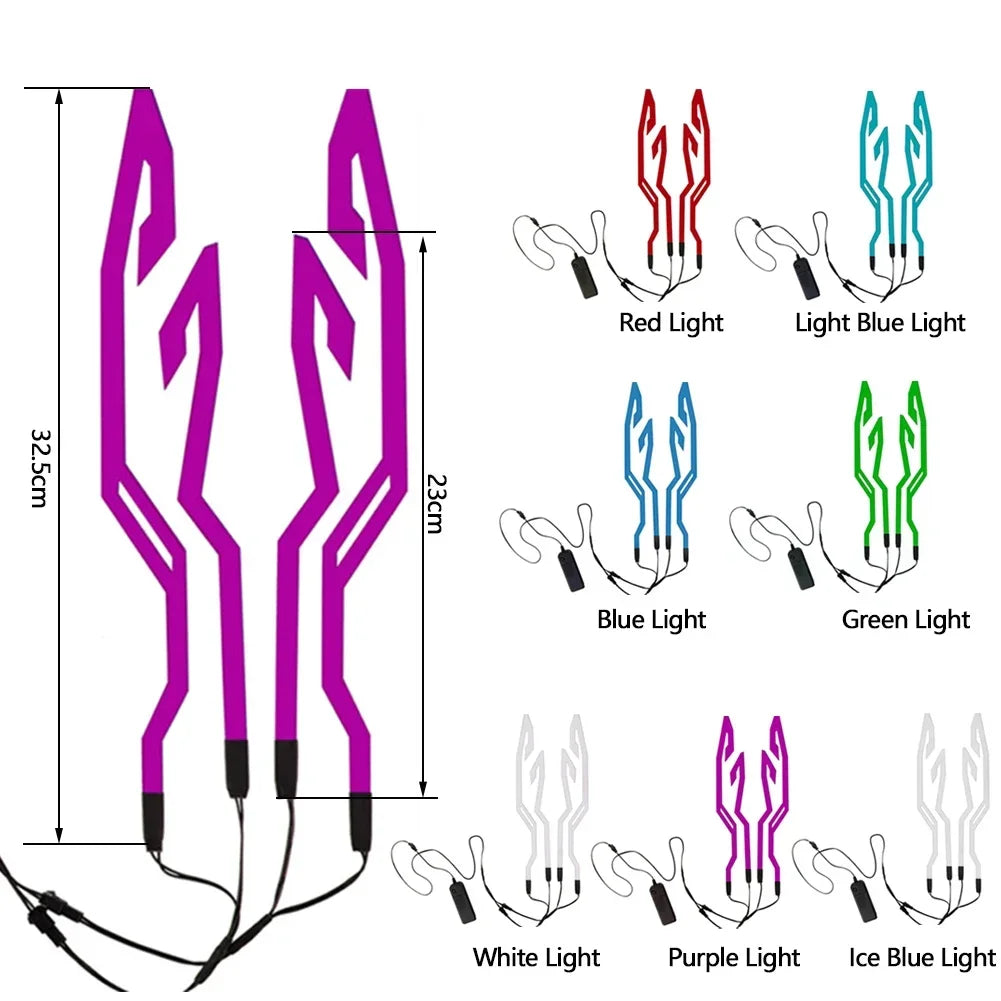 Kit LED Néon pour Casque Moto