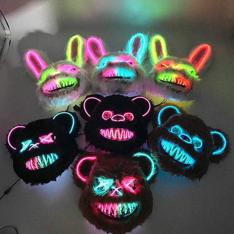 Masque LED Lapin Sanglant Édition Limitée