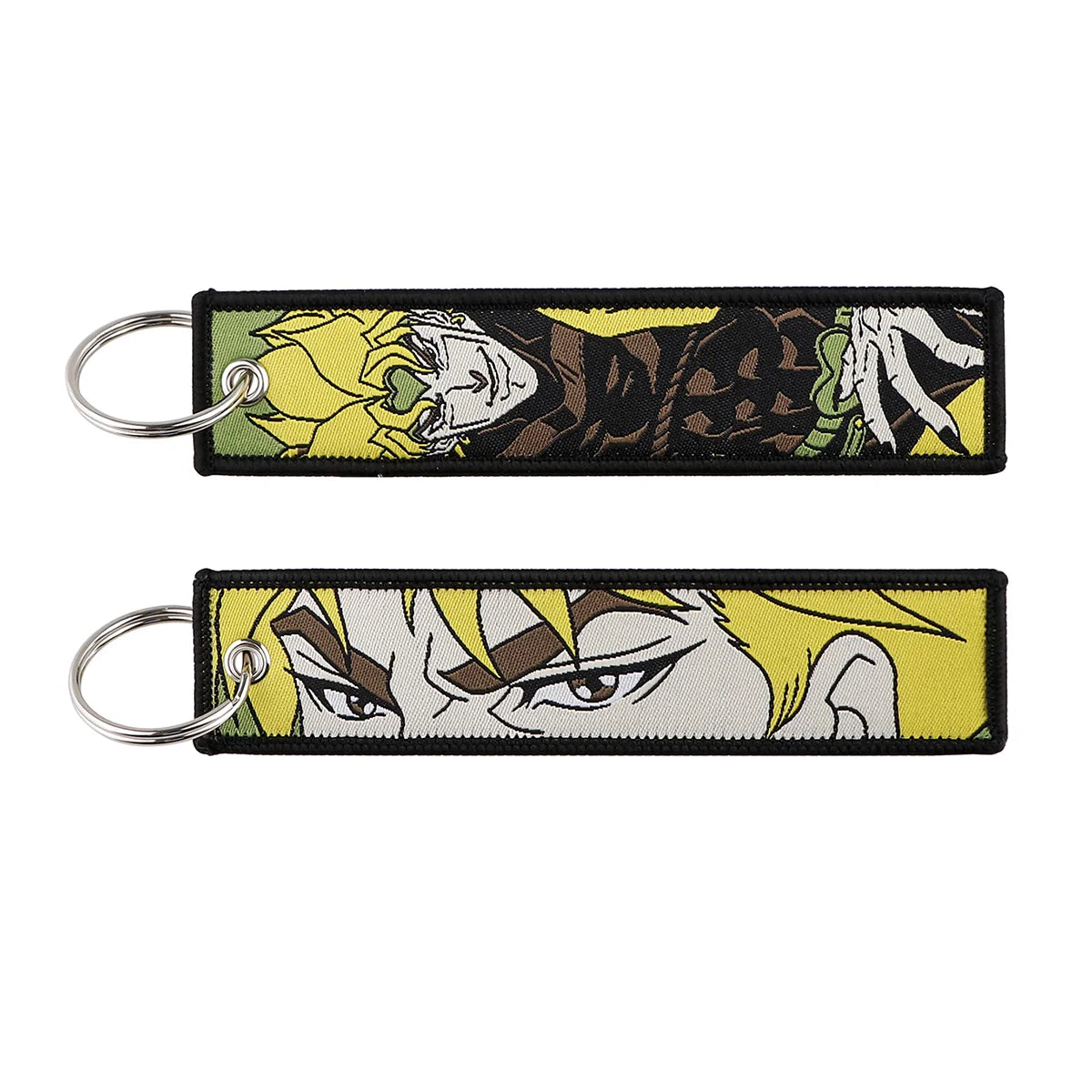 Porte-Clé Brodé Anime Moto