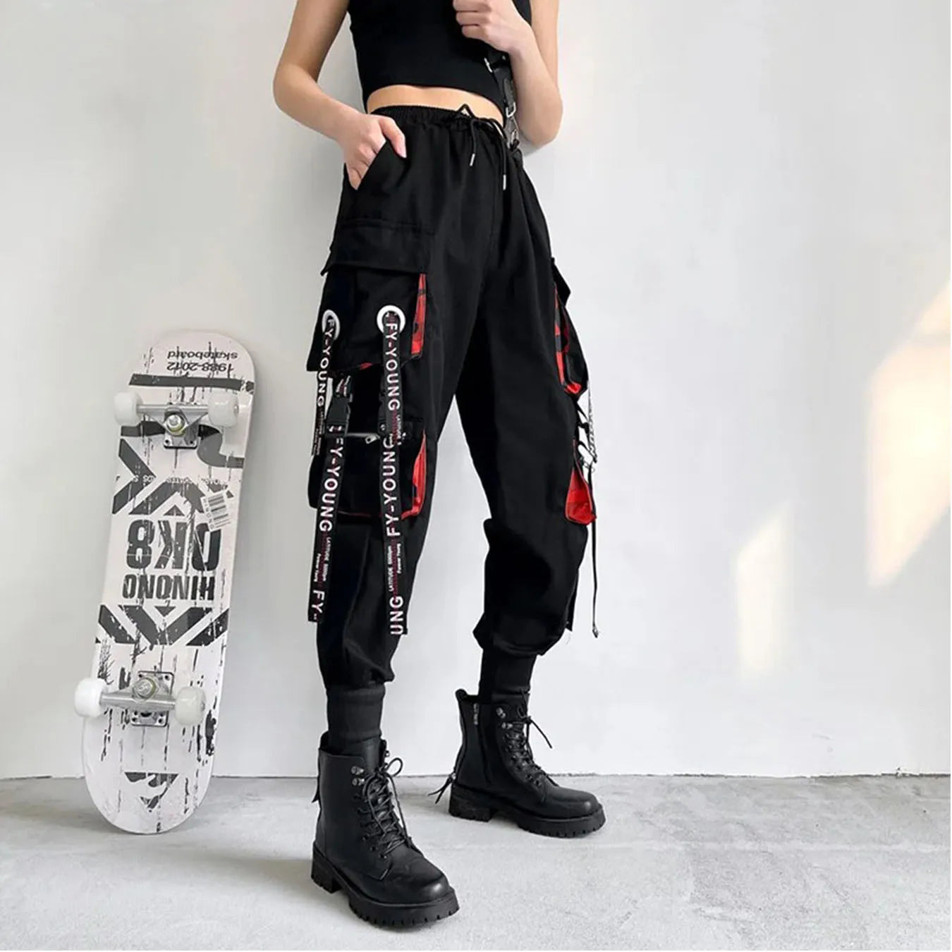 Pantalon Harem Harajuku Femme