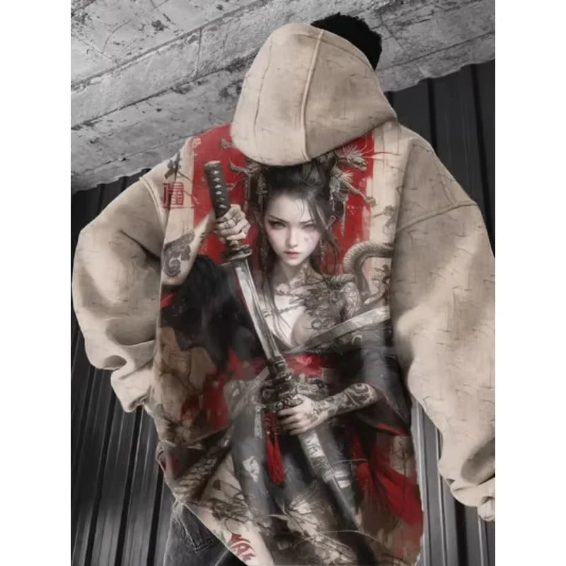 Hoodie Imprimé 3D Yakuza