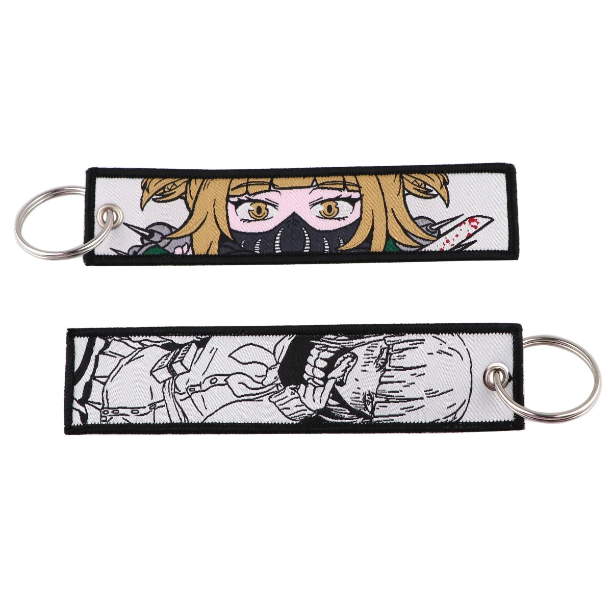 Porte-Clé Brodé Anime Moto
