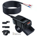 Chargeur USB Guidon Moto 100W