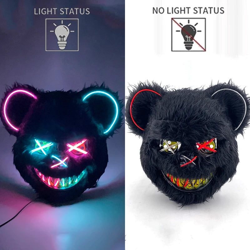 Masque LED Lapin Sanglant Édition Limitée