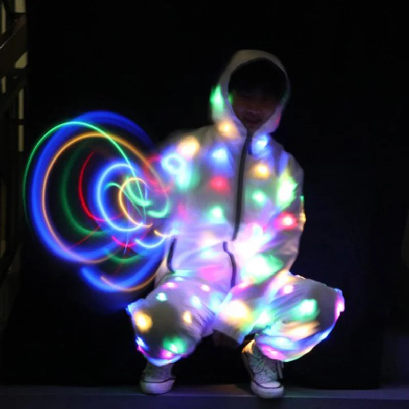 Veste LED Lumineuse Cyberpunk