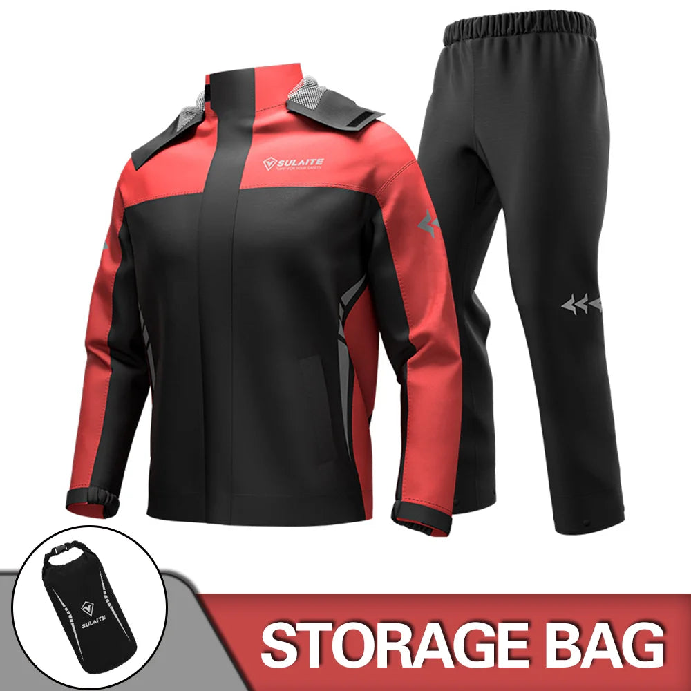Ensemble Pluie Moto Veste + Pantalon