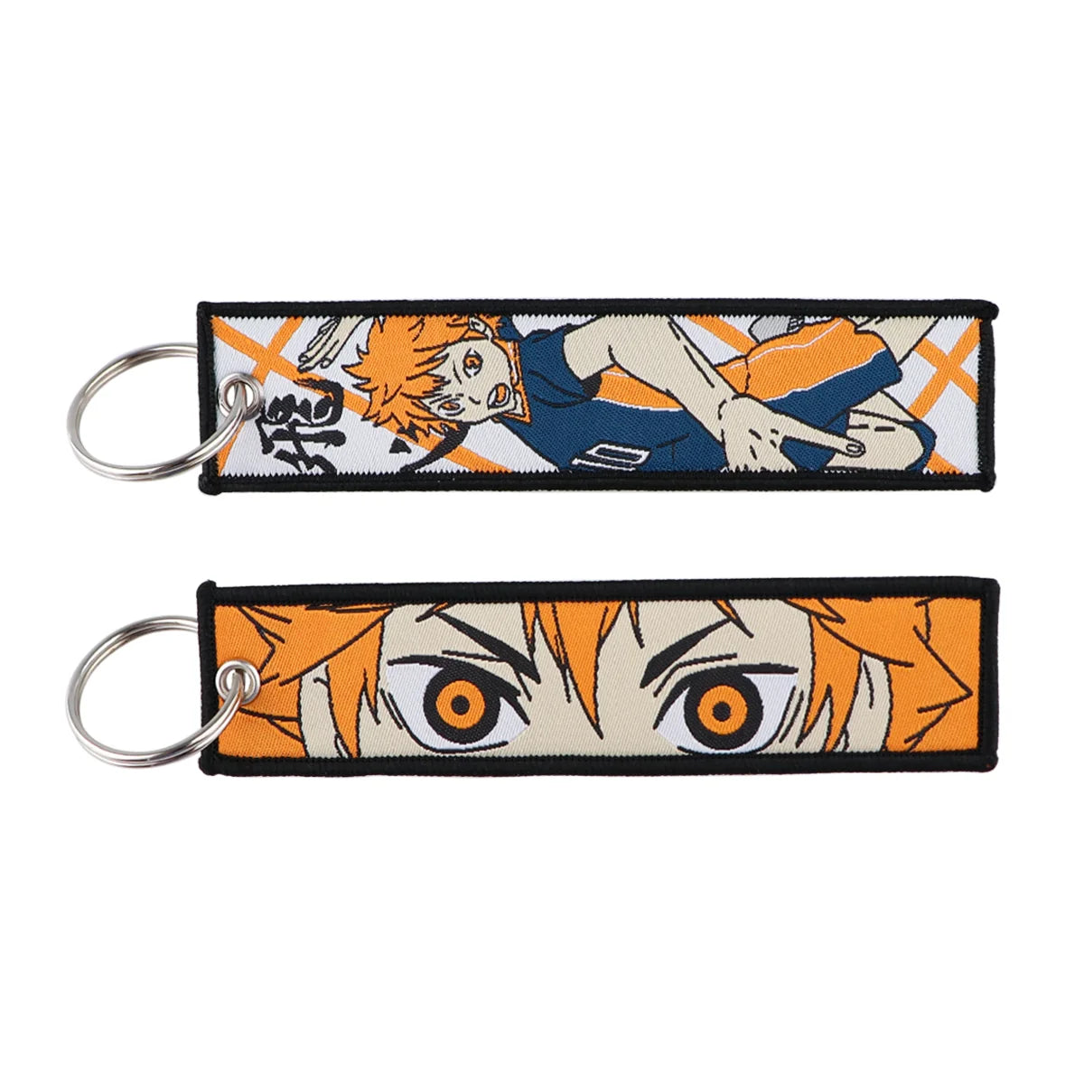 Porte-Clé Brodé Anime Moto
