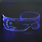 Lunettes LED Lumineuses Cyberpunk