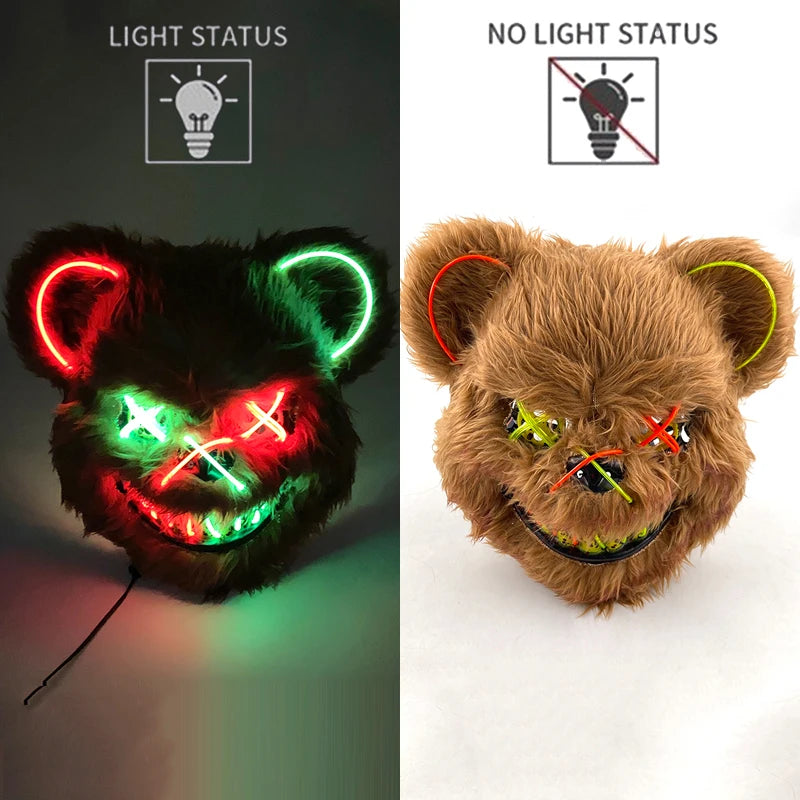 Masque LED Lapin Sanglant Édition Limitée