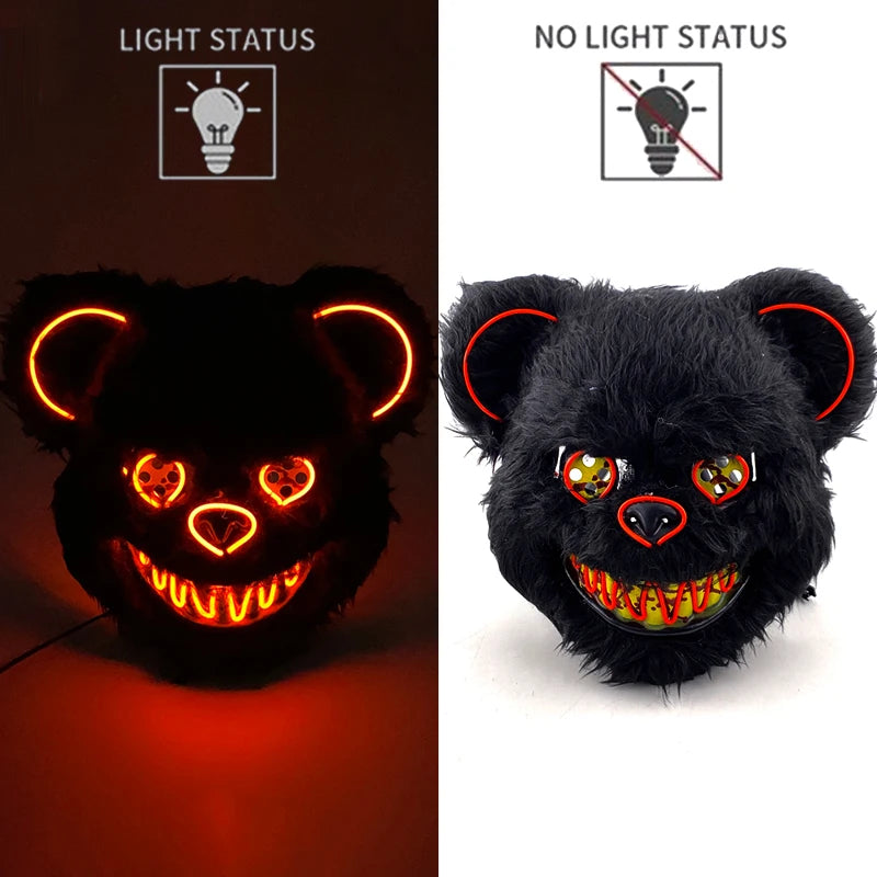 Masque LED Lapin Sanglant Édition Limitée