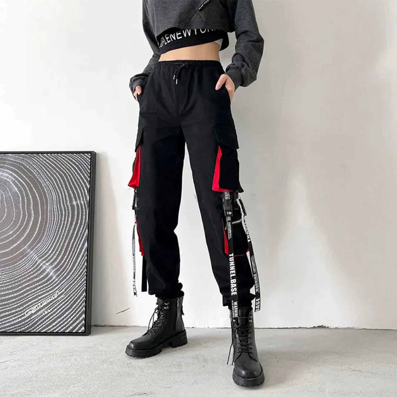 Pantalon Harem Harajuku Femme