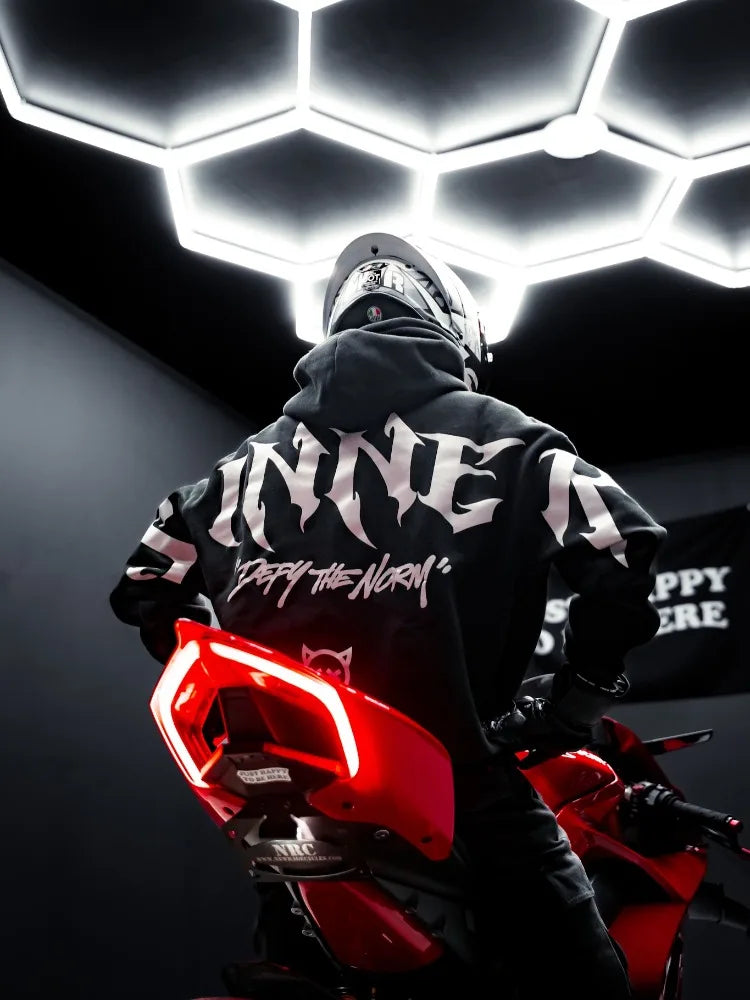 Ensemble Hoodie Réfléchissant Streetwear