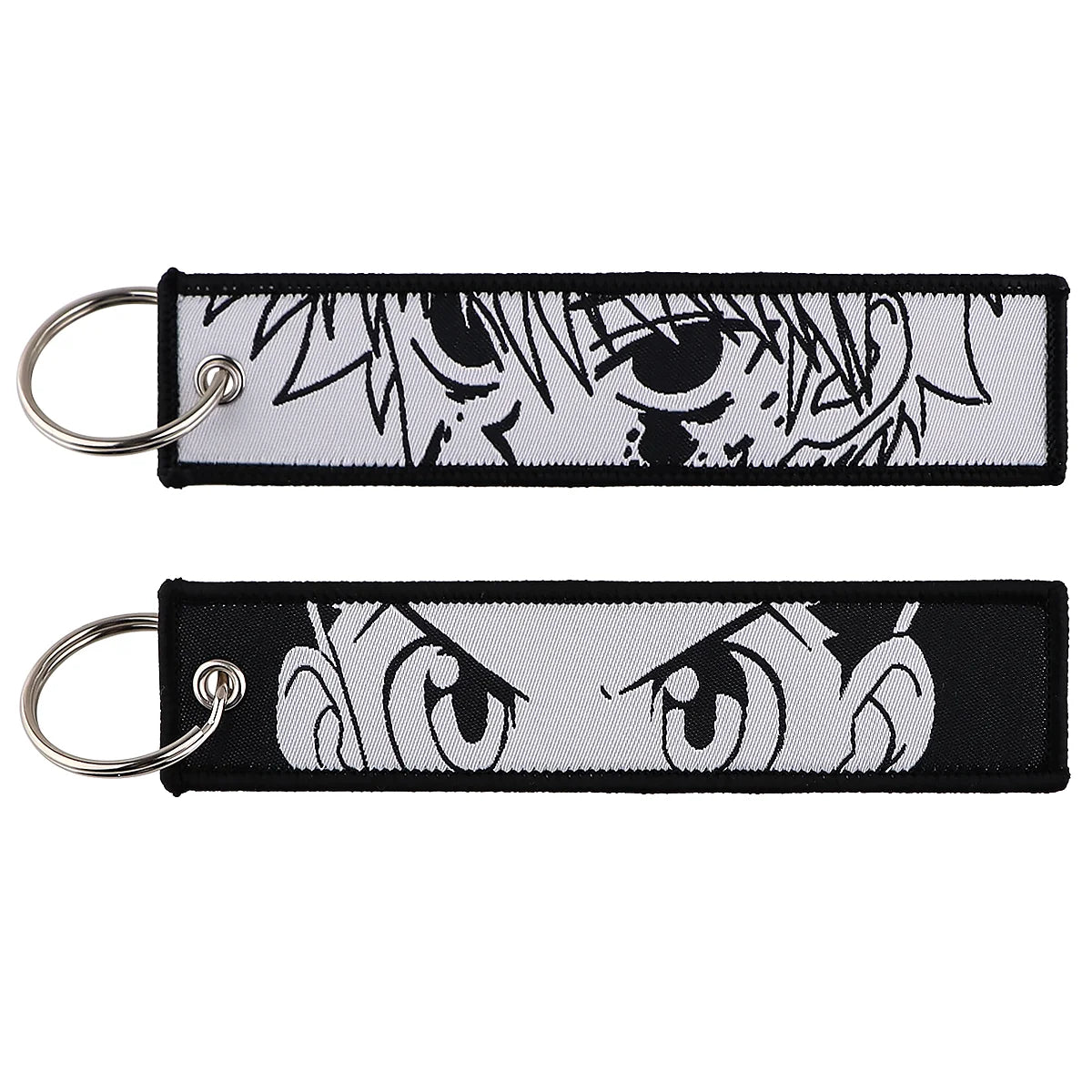 Porte-Clé Brodé Anime Moto