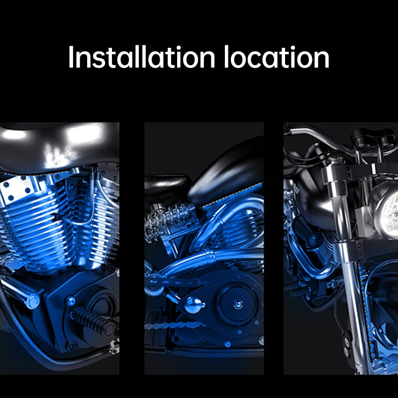 Bandeau LED RGB Moto Connecté