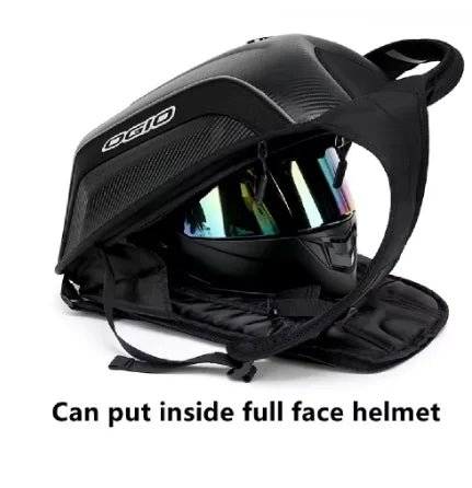 Sac à Dos Moto Coque Rigide Étanche