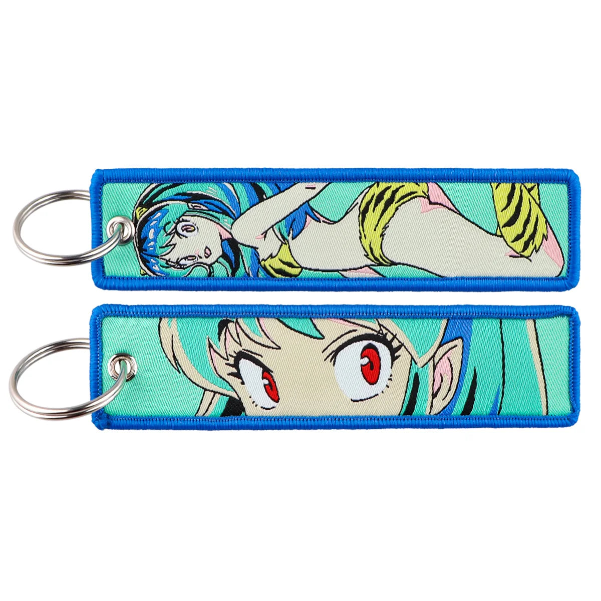 Porte-Clé Brodé Anime Moto