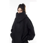 Hoodie Col Montant Ninja Oversize