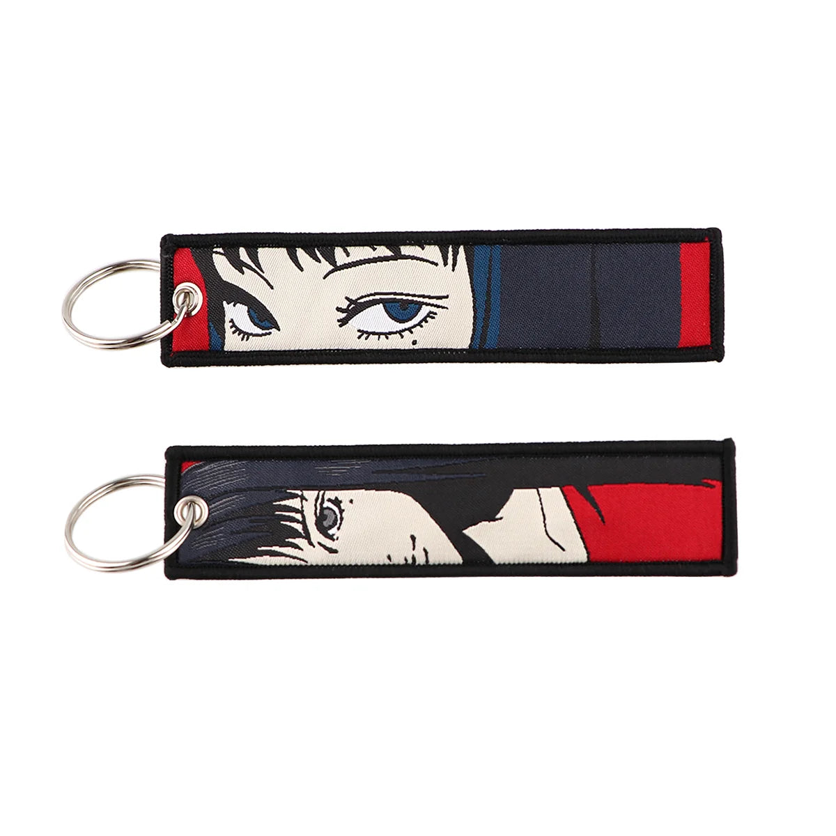 Porte-Clé Brodé Anime Moto