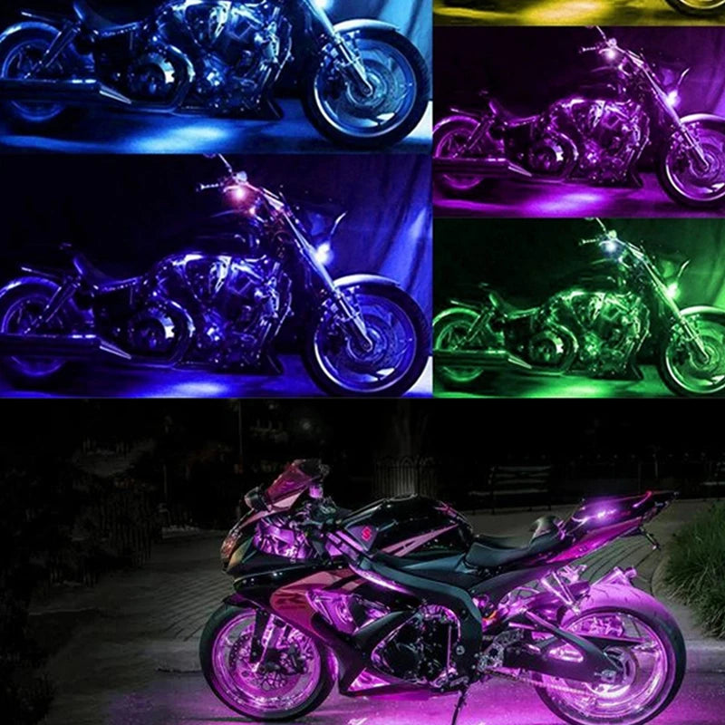 Bandeau LED RGB Moto Connecté