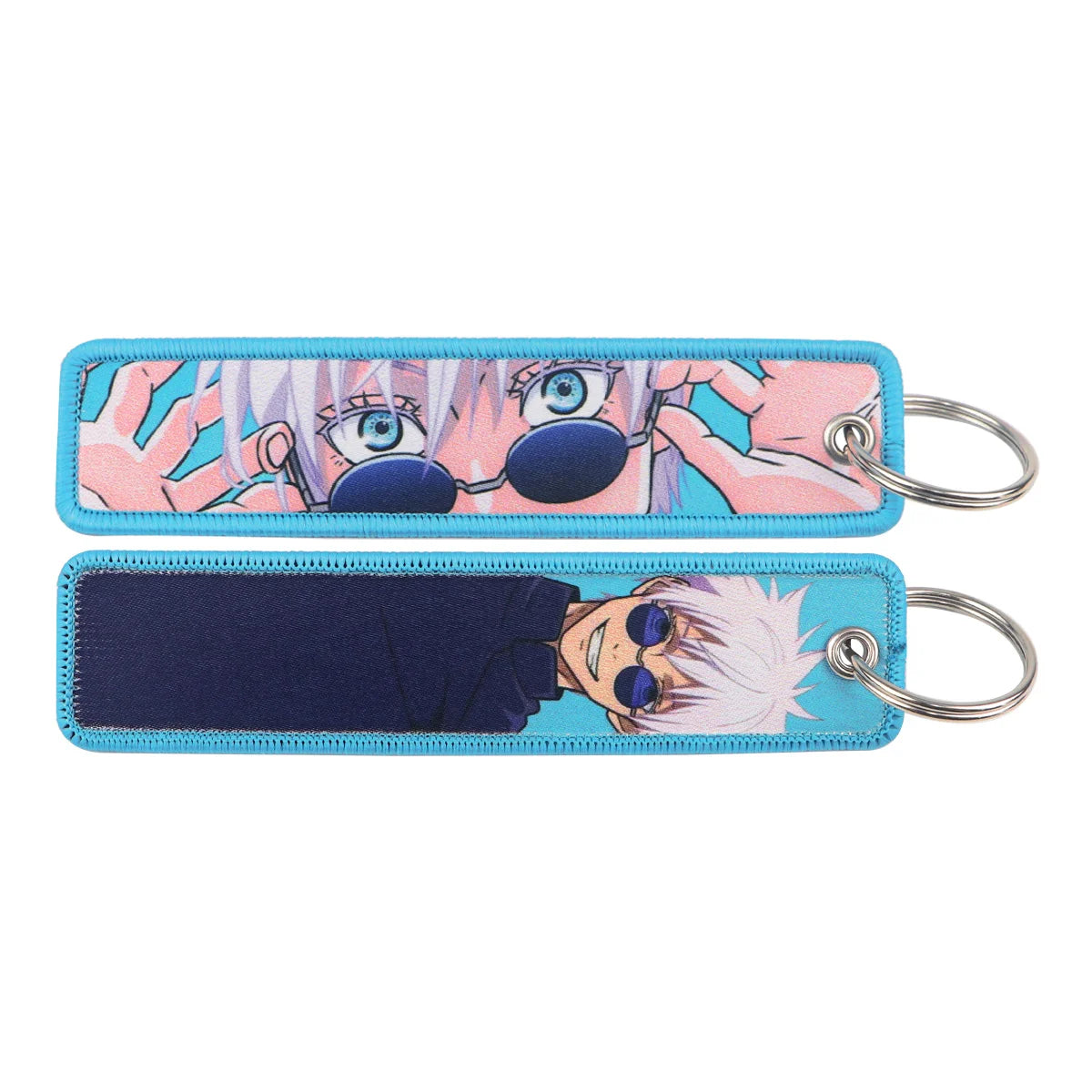 Porte-Clé Brodé Anime Moto