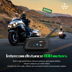 Intercom Moto Bluetooth V6 Pro (6 Riders)