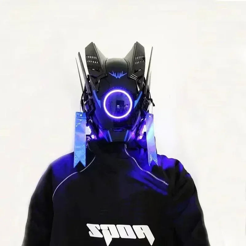 Masque LED Shinobi Samouraï