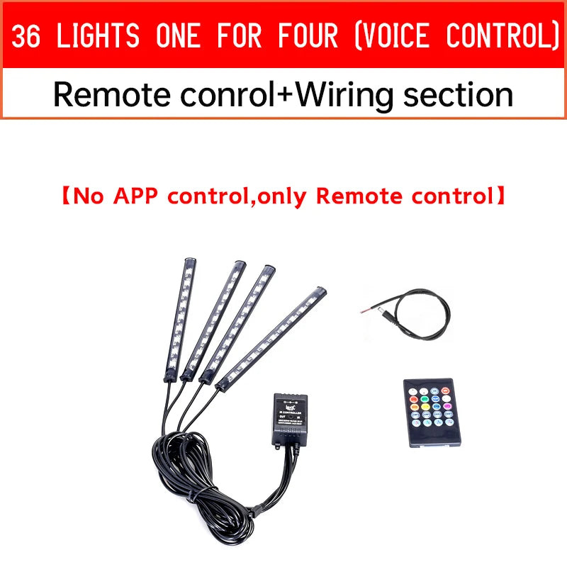 Bandeau LED RGB Moto Connecté