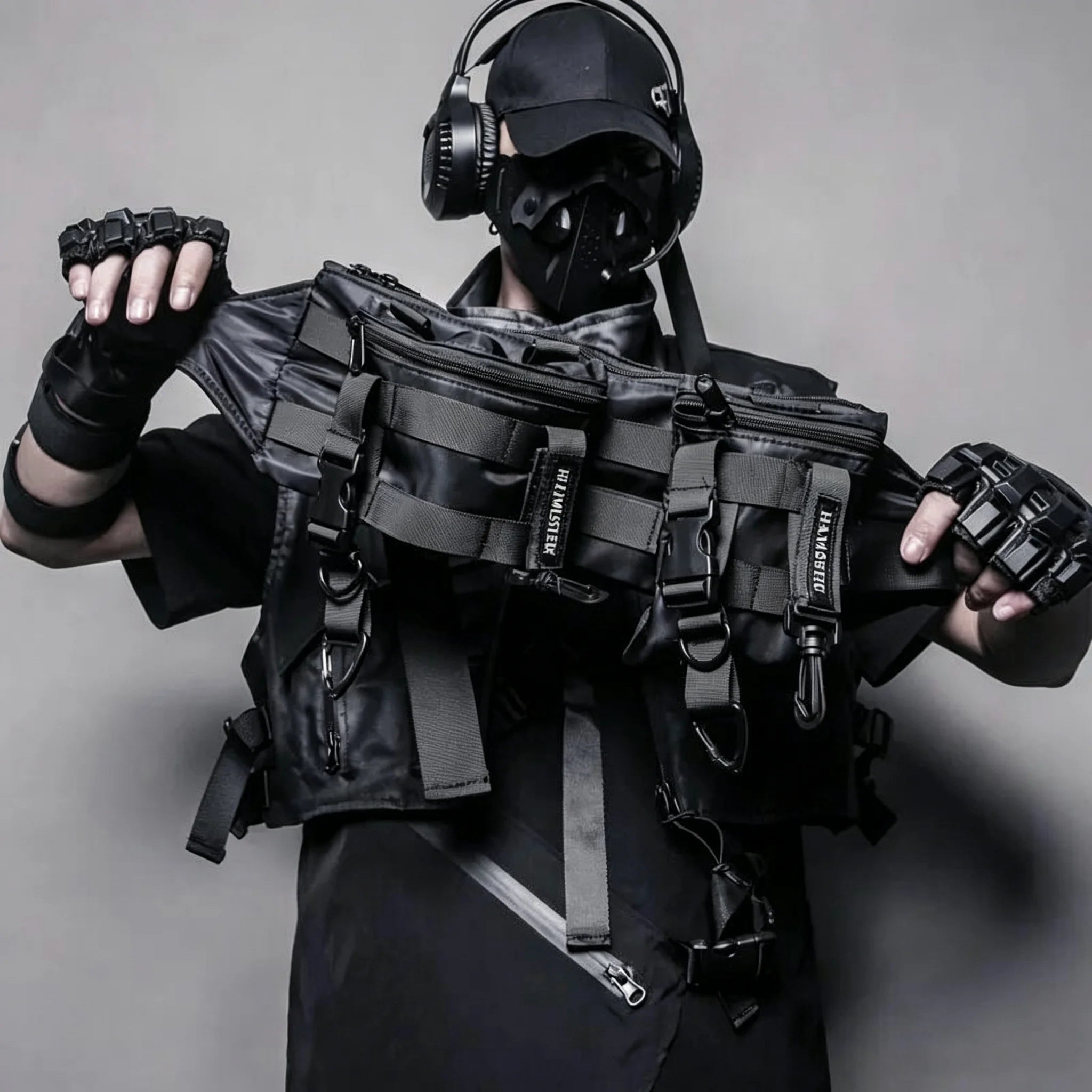 Sacoche Ventrale Tactique Techwear