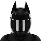 Masque Intégral Style Bat - Cornes Amovibles