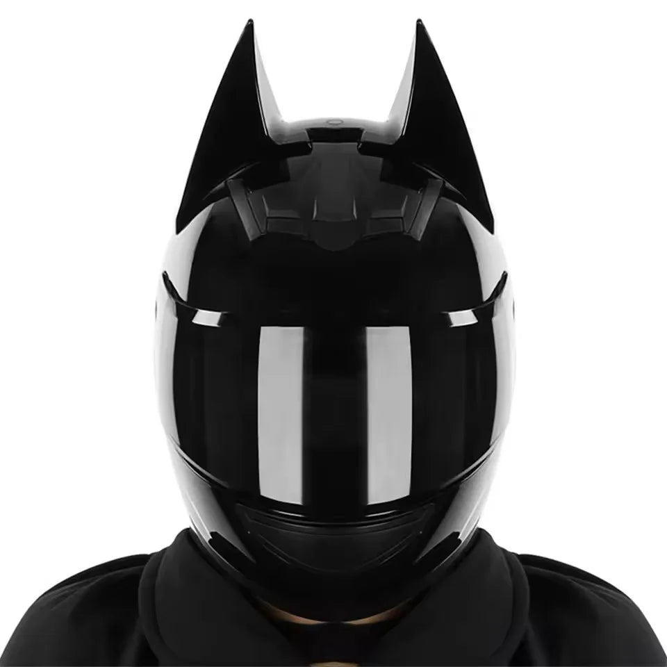 Masque Intégral Style Bat - Cornes Amovibles