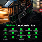 Intercom Moto Bluetooth V6 Pro (6 Riders)