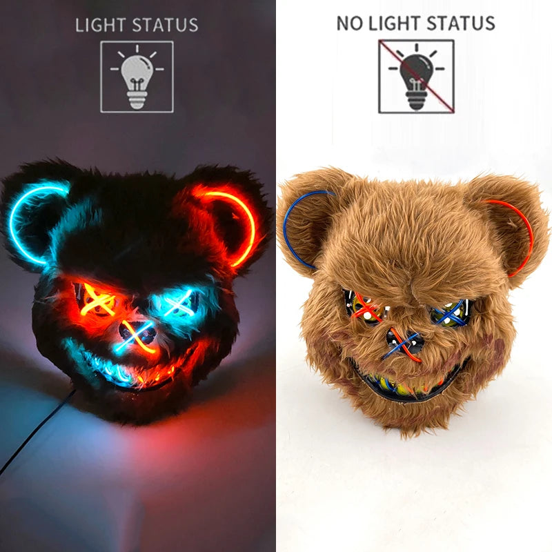 Masque LED Lapin Sanglant Édition Limitée