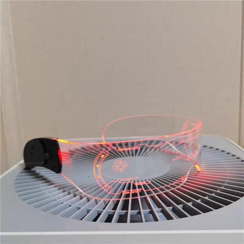 Lunettes LED Lumineuses Cyberpunk