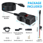 Chargeur USB-C Moto Étanche 30W