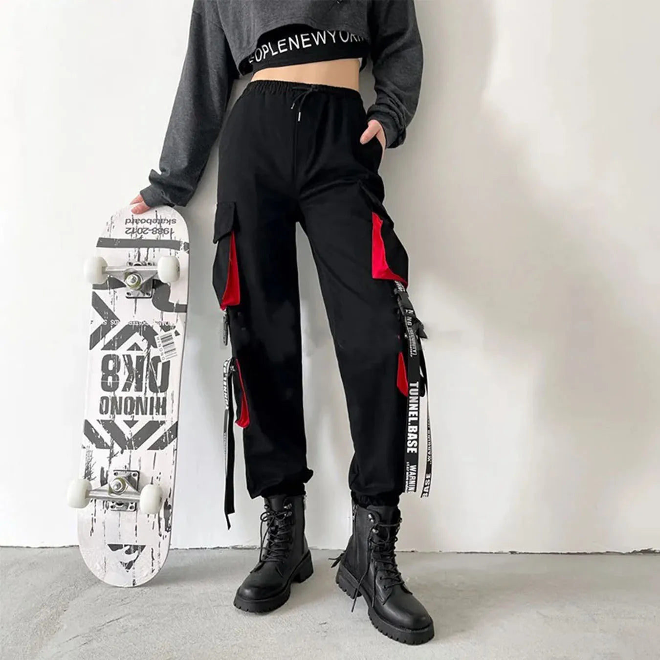 Pantalon Harem Harajuku Femme