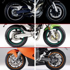 Stickers Réfléchissants Jantes Moto (16 pcs)