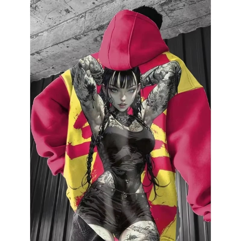 Hoodie Imprimé 3D Yakuza